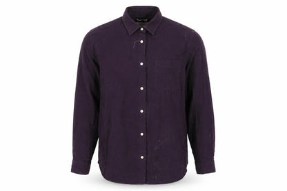 Mens UK Size M H&M Purple  Button-Up Long Sleeve Casual Shirt