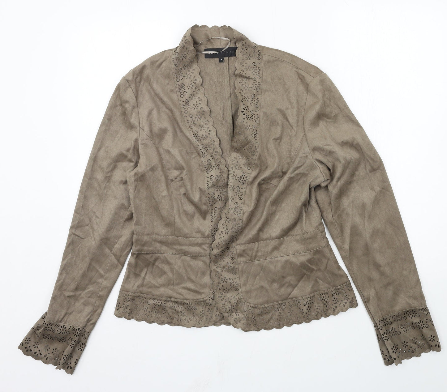 Womens UK Size 14 NEXT Brown Jacket