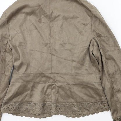 Womens UK Size 14 NEXT Brown Jacket