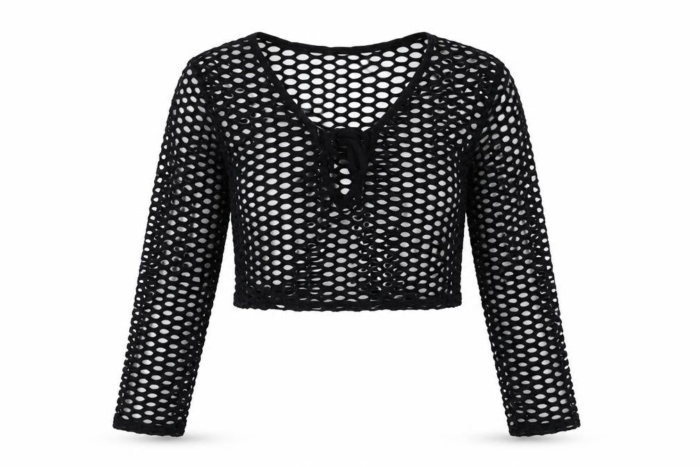 Womens UK Size 10 Boohoo Black Basic T-Shirt