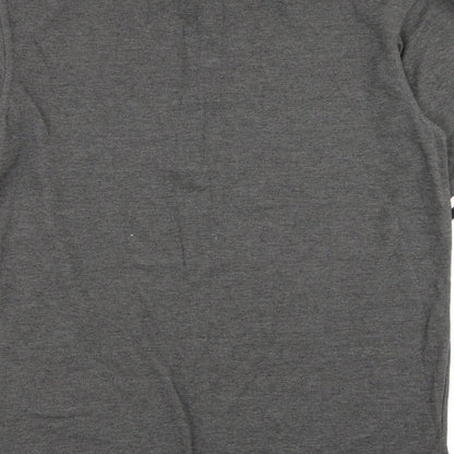 Milestone Mens Grey    Polo Size M