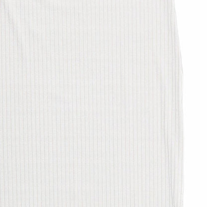 Boohoo Womens Grey   Flare Skirt Size 10  - Stretch waistband