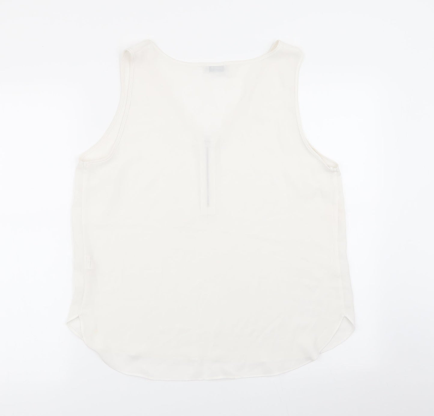 Papaya Womens White   Basic Blouse Size 14