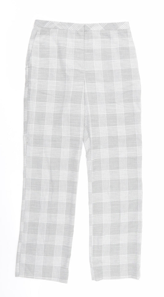 Womens UK Size 12 H&M Regular Fit  Multicoloured Trousers