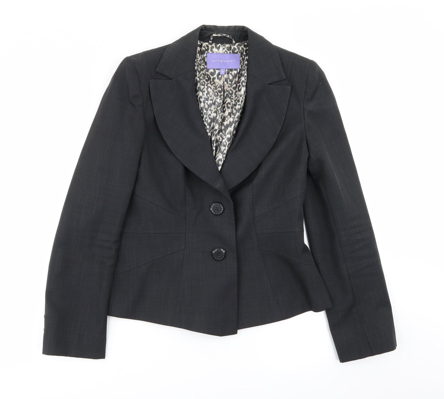 Autonomy Womens Black   Jacket Blazer Size 10