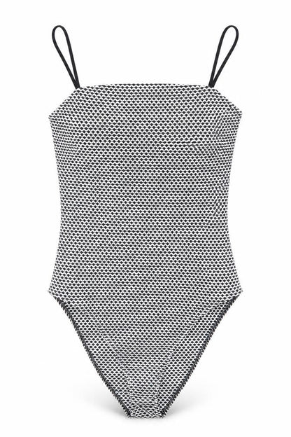 Miss Selfridge Womens Multicoloured Geometric  Bodysuit One-Piece Size 14