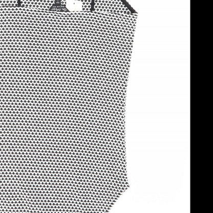 Miss Selfridge Womens Multicoloured Geometric  Bodysuit One-Piece Size 14