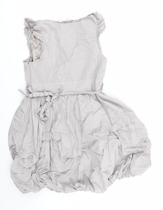 New Look Womens Grey   Fit & Flare  Size 10