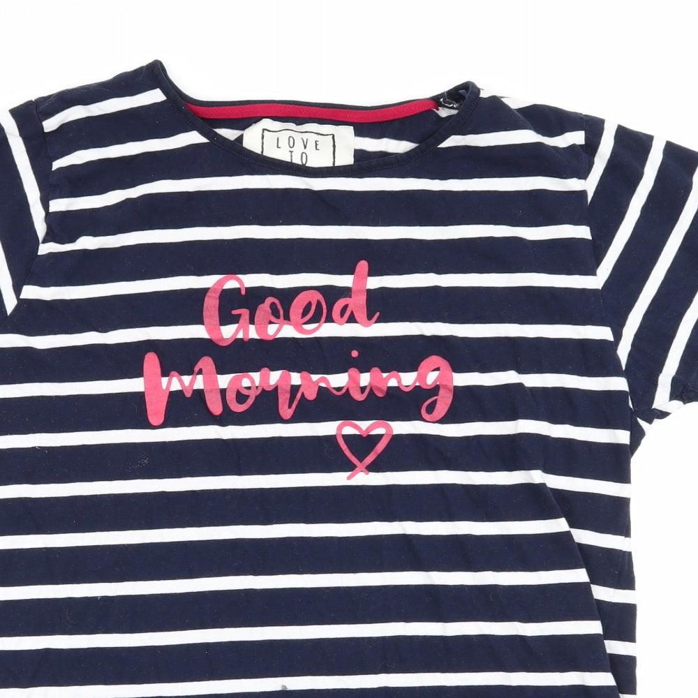 Love To Dream Womens Multicoloured Striped  Top Dress Size 16