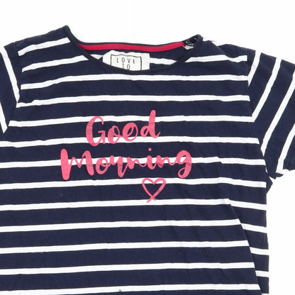 Love To Dream Womens Multicoloured Striped  Top Dress Size 16