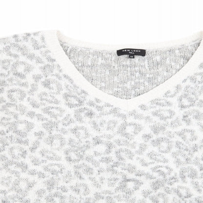 Womens UK Size 12 New Look Multicoloured Pullover Jumper