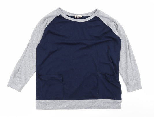 arista Womens Multicoloured   Pullover Jumper Size 14