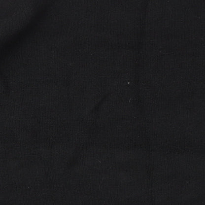 Womens UK Size L Preworn Black Pullover Jumper