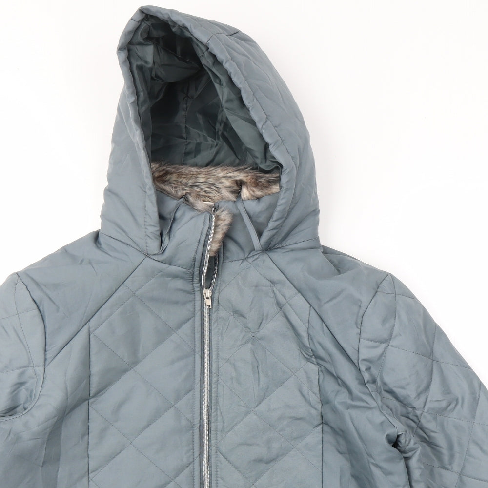Womens UK Size M Preworn Blue Jacket