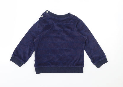 M Baby Blue   Pullover Jumper Size 9-12 Months