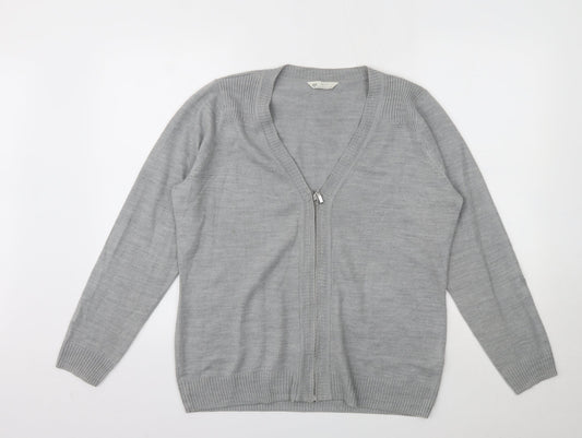 BHS  Womens Grey   Pullover Jumper Size 16