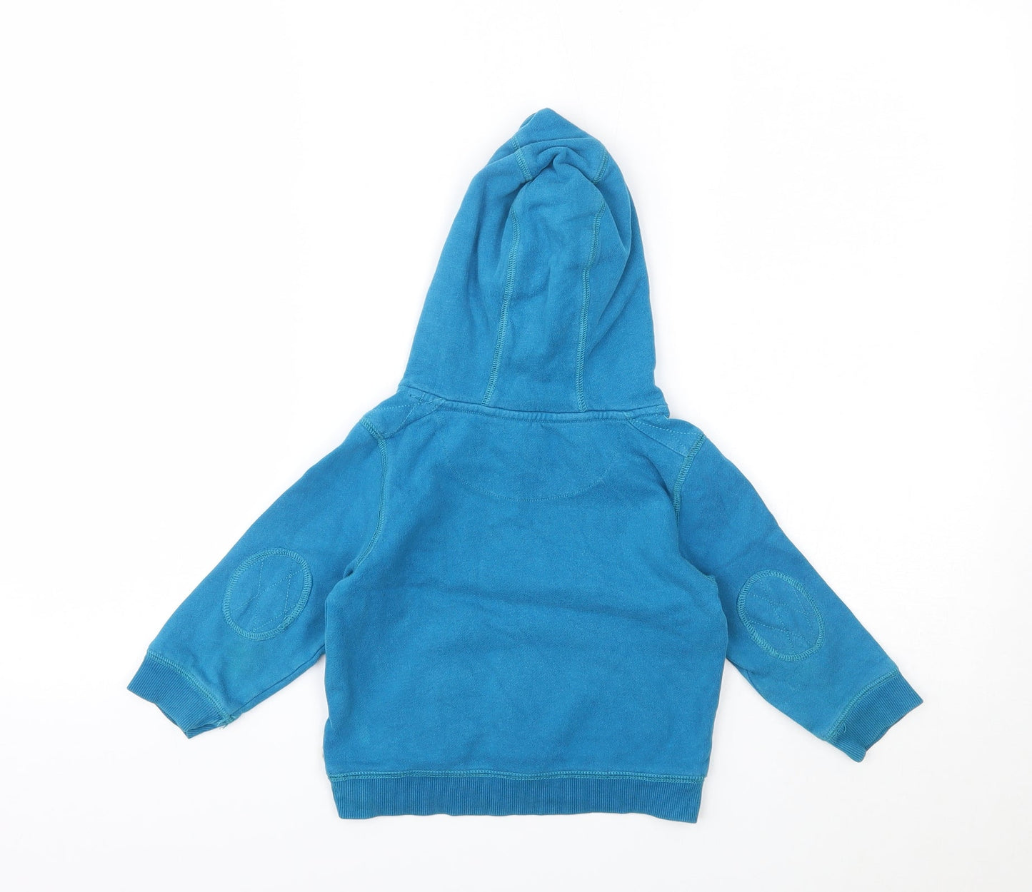 Debenhams Girls Blue Geometric  Pullover Jumper Size 2-3 Years
