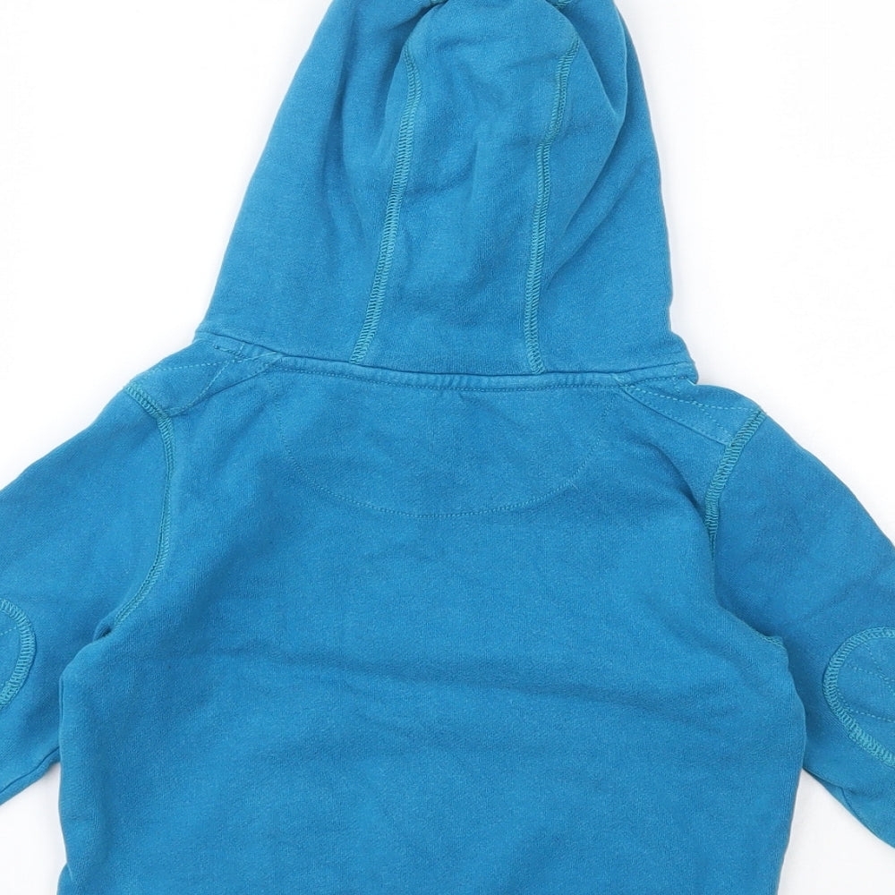 Debenhams Girls Blue Geometric  Pullover Jumper Size 2-3 Years