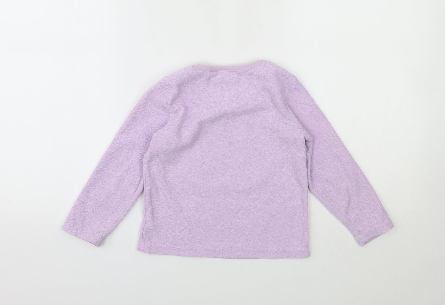 Primark Girls Purple Geometric  Top Pyjama Top Size 3-4 Years