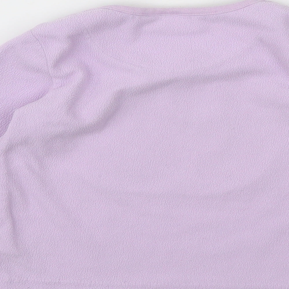 Primark Girls Purple Geometric  Top Pyjama Top Size 3-4 Years