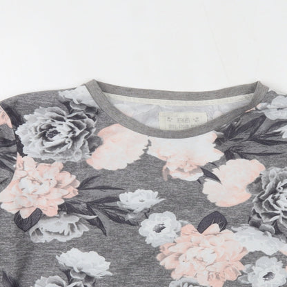 F&F  Womens Multicoloured Floral  Pullover Jumper Size S