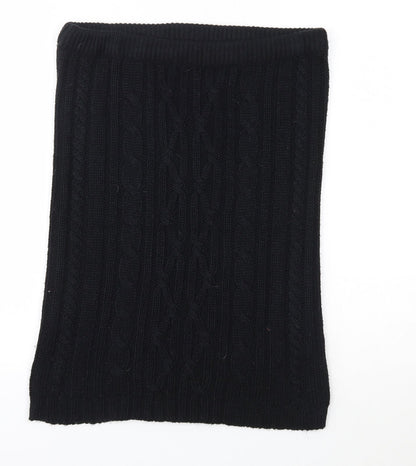 Peacocks Womens Black   A-Line Skirt Size M  - stretchy waist band