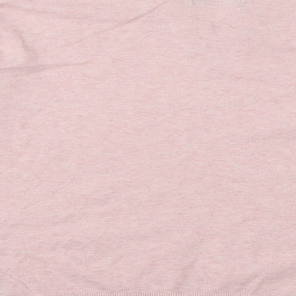 Womens UK Size S M&S Pink Pullover Jumper