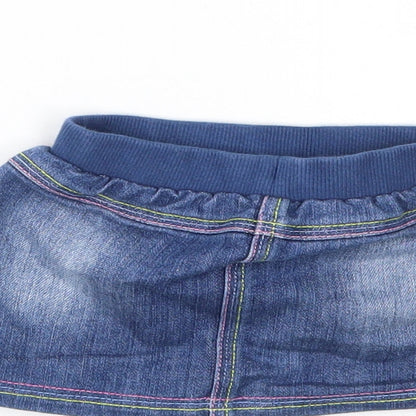 George Girls Blue   Flare Skirt Size 6-9 Months