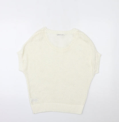 George Womens Ivory   Pullover Jumper Size 8