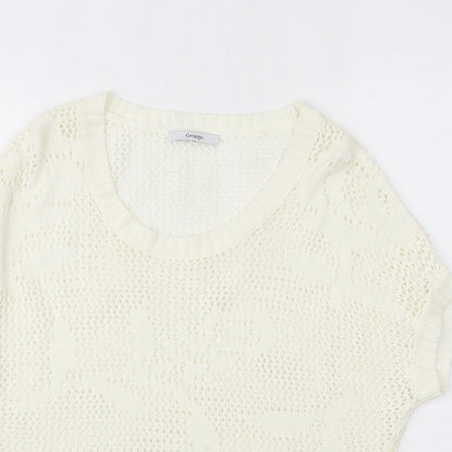 George Womens Ivory   Pullover Jumper Size 8