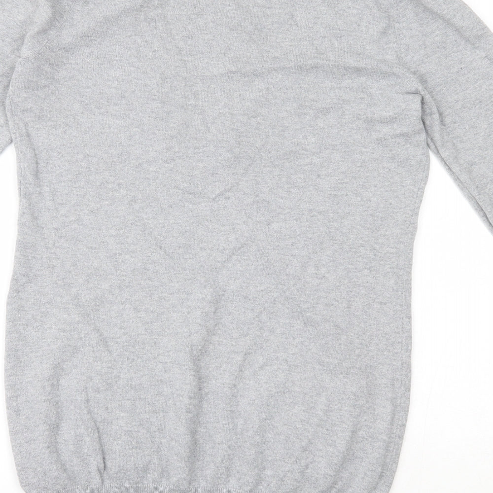 Womens UK Size 12 INTERNACIONALE Grey Pullover Jumper