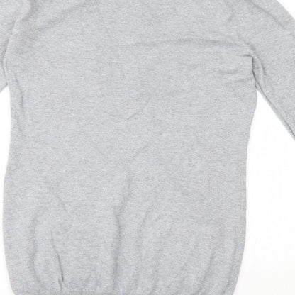 Womens UK Size 12 INTERNACIONALE Grey Pullover Jumper