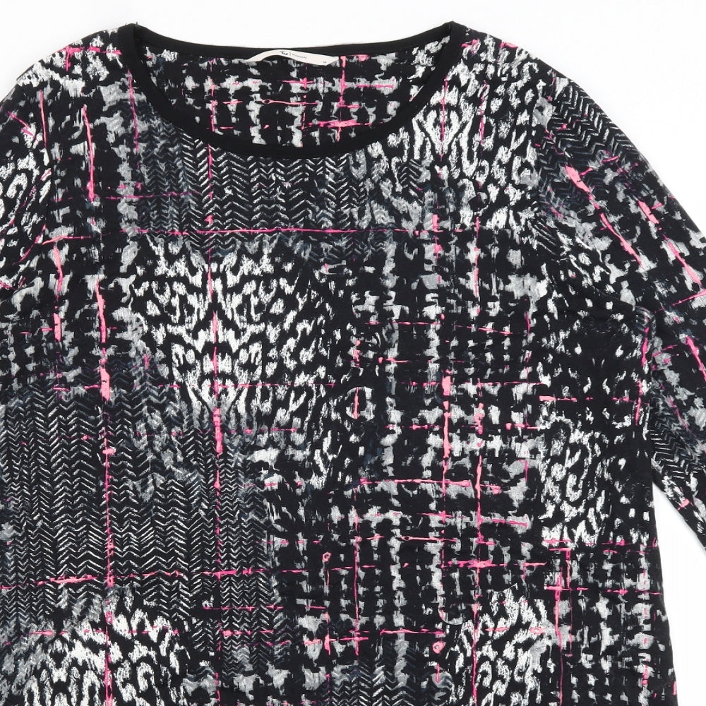 TU Womens Blue   T-Shirt Dress  Size 14