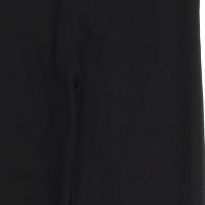 Glamour Womens Black   Trousers  Size 14 L29.5 in