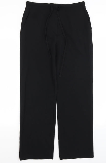 `Preworn Womens Black   Dress Pants Trousers Size 14 L29 in