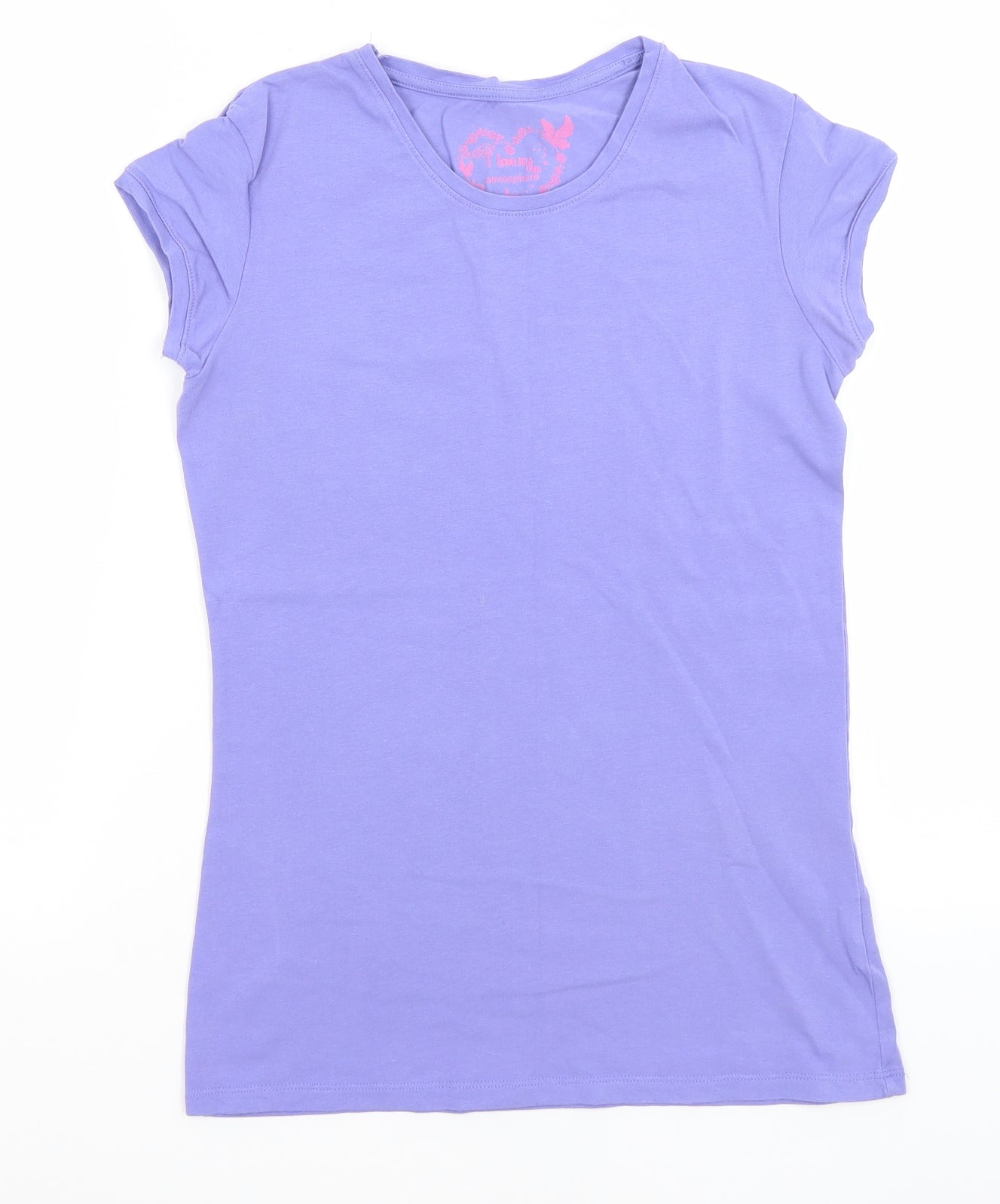 Atmosphere Womens Purple   Basic T-Shirt Size 10