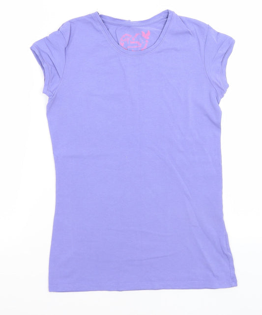 Atmosphere Womens Purple   Basic T-Shirt Size 10