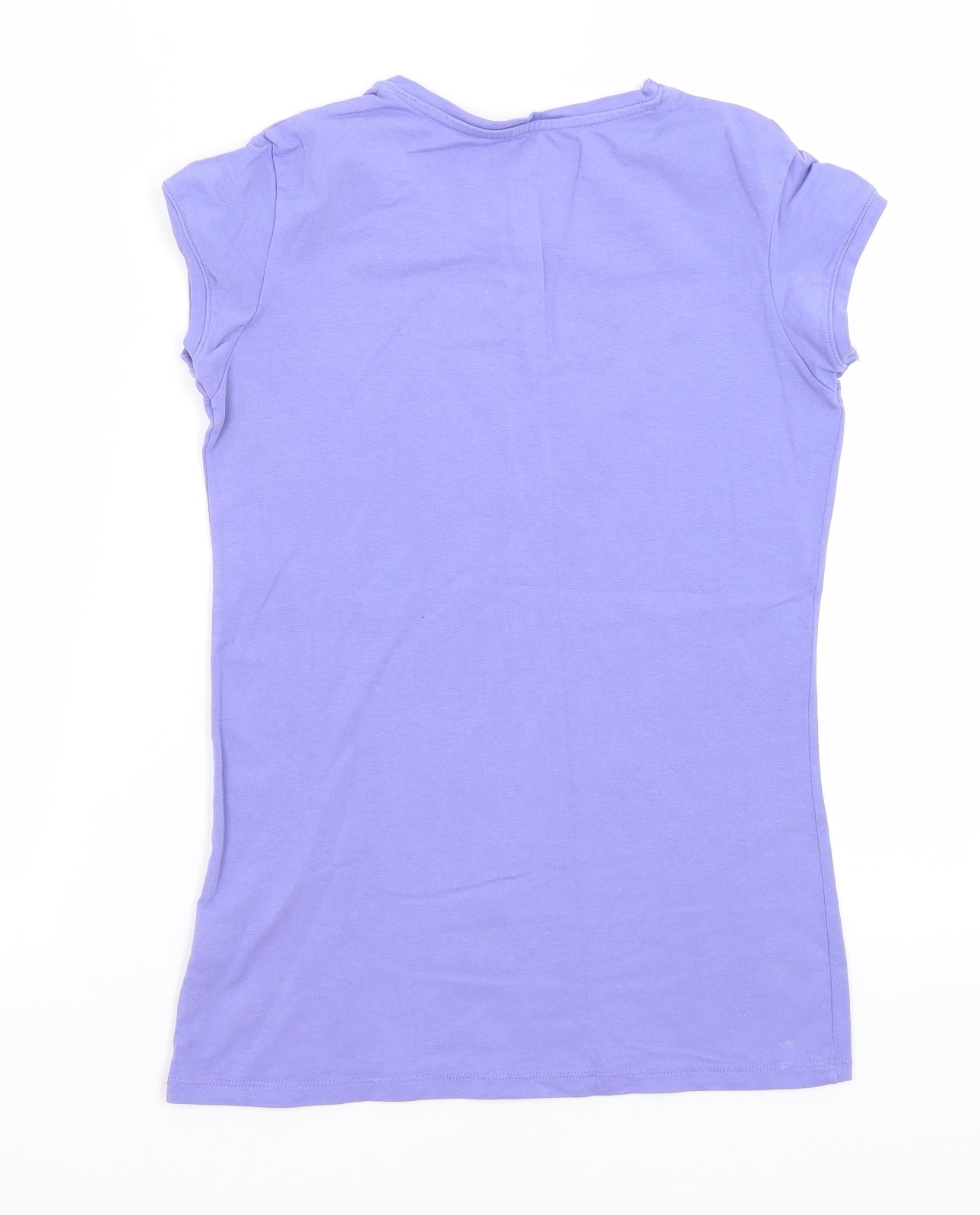 Atmosphere Womens Purple   Basic T-Shirt Size 10