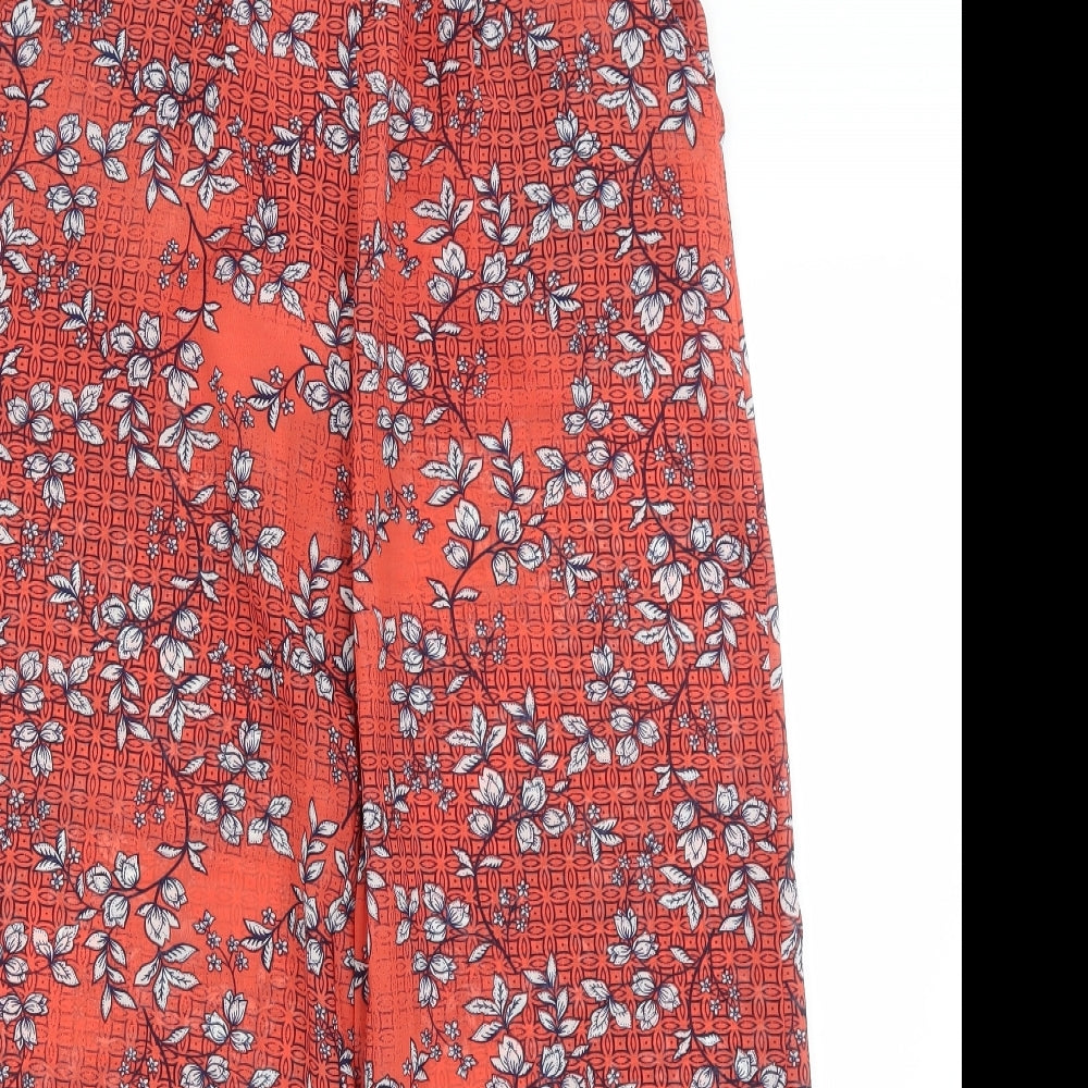 Womens UK Size 8 Atmosphere Regular Fit  Red Trousers