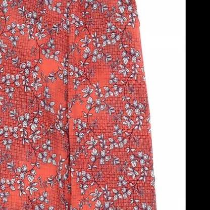 Womens UK Size 8 Atmosphere Regular Fit  Red Trousers