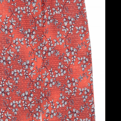 Womens UK Size 8 Atmosphere Regular Fit  Red Trousers