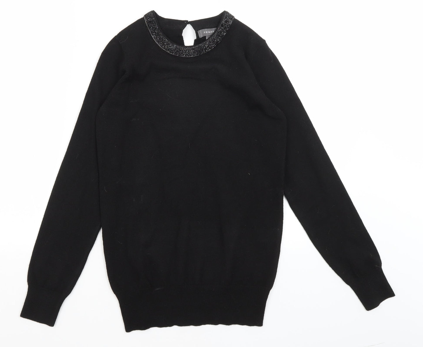 Primark Womens Black   Pullover Jumper Size XS