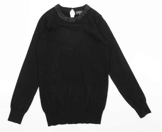 Primark Womens Black   Pullover Jumper Size XS