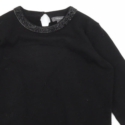 Primark Womens Black   Pullover Jumper Size XS