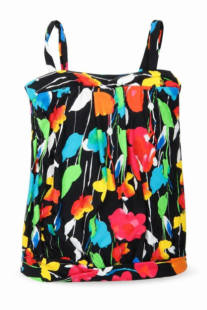 Womens UK Size 8 M&Co Black Basic Tank