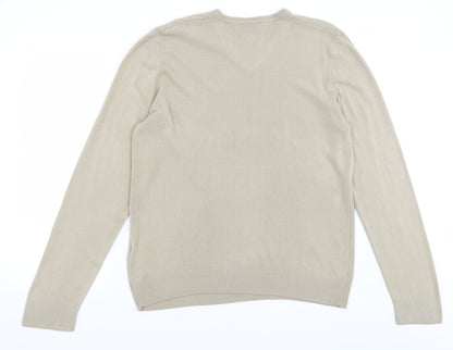 Blue Harbour Mens Brown   Pullover Jumper Size L