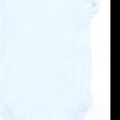 M&S Baby Blue   Romper One-Piece Size 0-3 Months