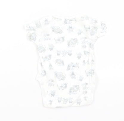NEXT Baby White   Romper One-Piece Size 0-3 Months  - Dogs & Mice