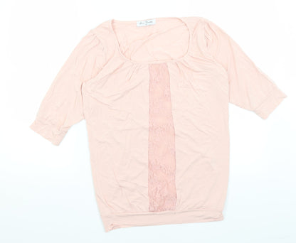 Luisa Moretti Womens Pink   Basic T-Shirt Size M