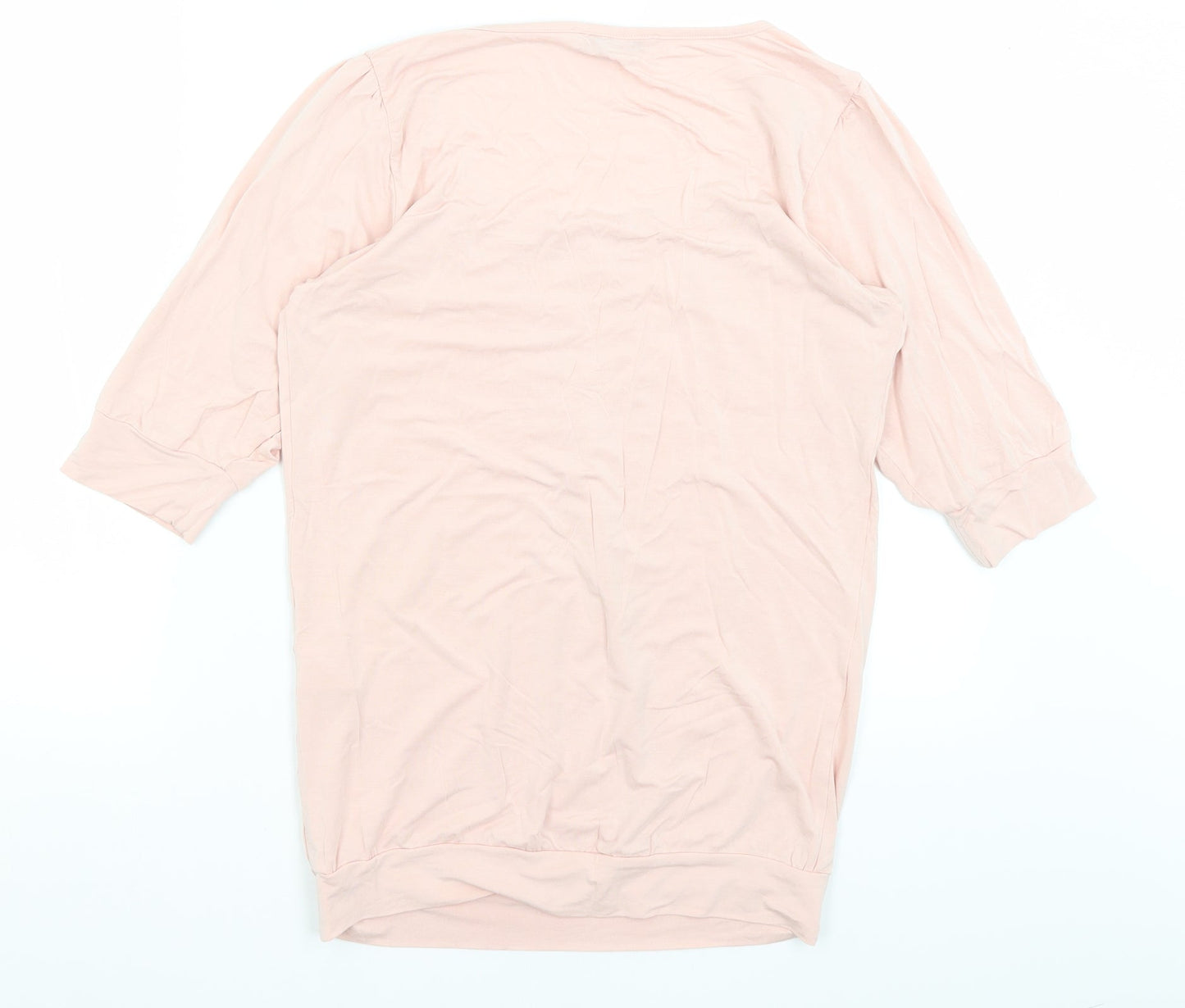 Luisa Moretti Womens Pink   Basic T-Shirt Size M